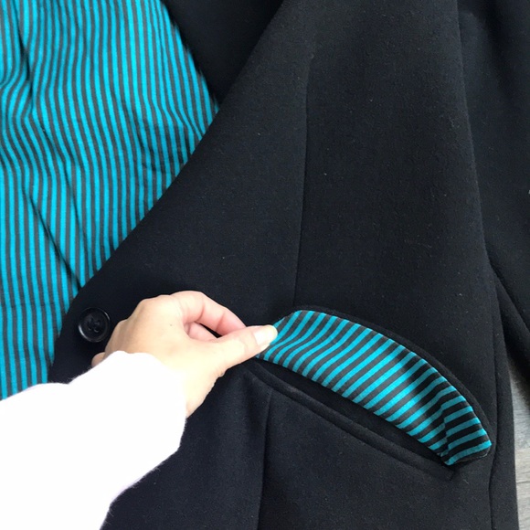 Zara Black Coat - Picture 5 of 7